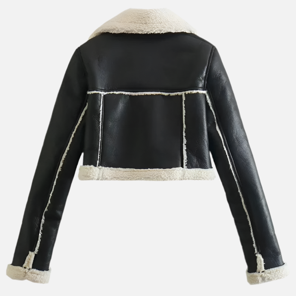 Jaqueta Cropped Pelinho