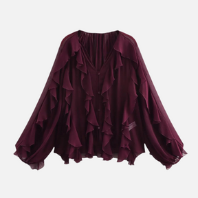 Camisa Babados Vívian
