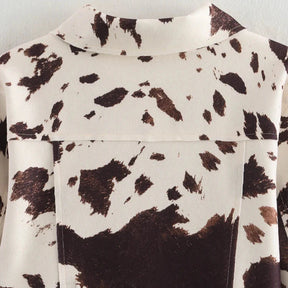 Jaqueta Cow Print