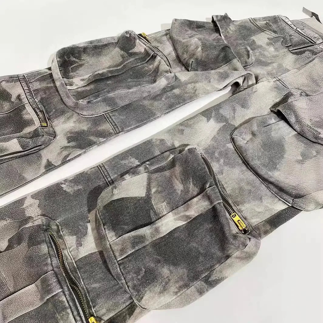 Calça Cargo Camuflada Marcela